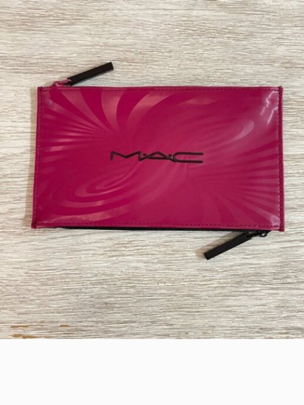 New MAC Cosmetics Case Illusions Double Zipper Makeup